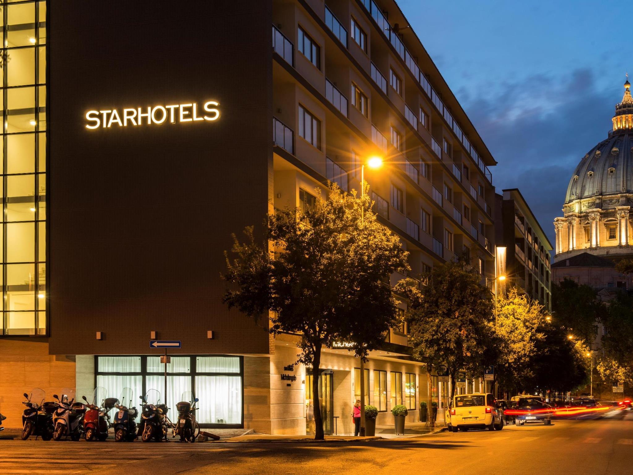 Starhotels Michelangelo Рим Екстер'єр фото