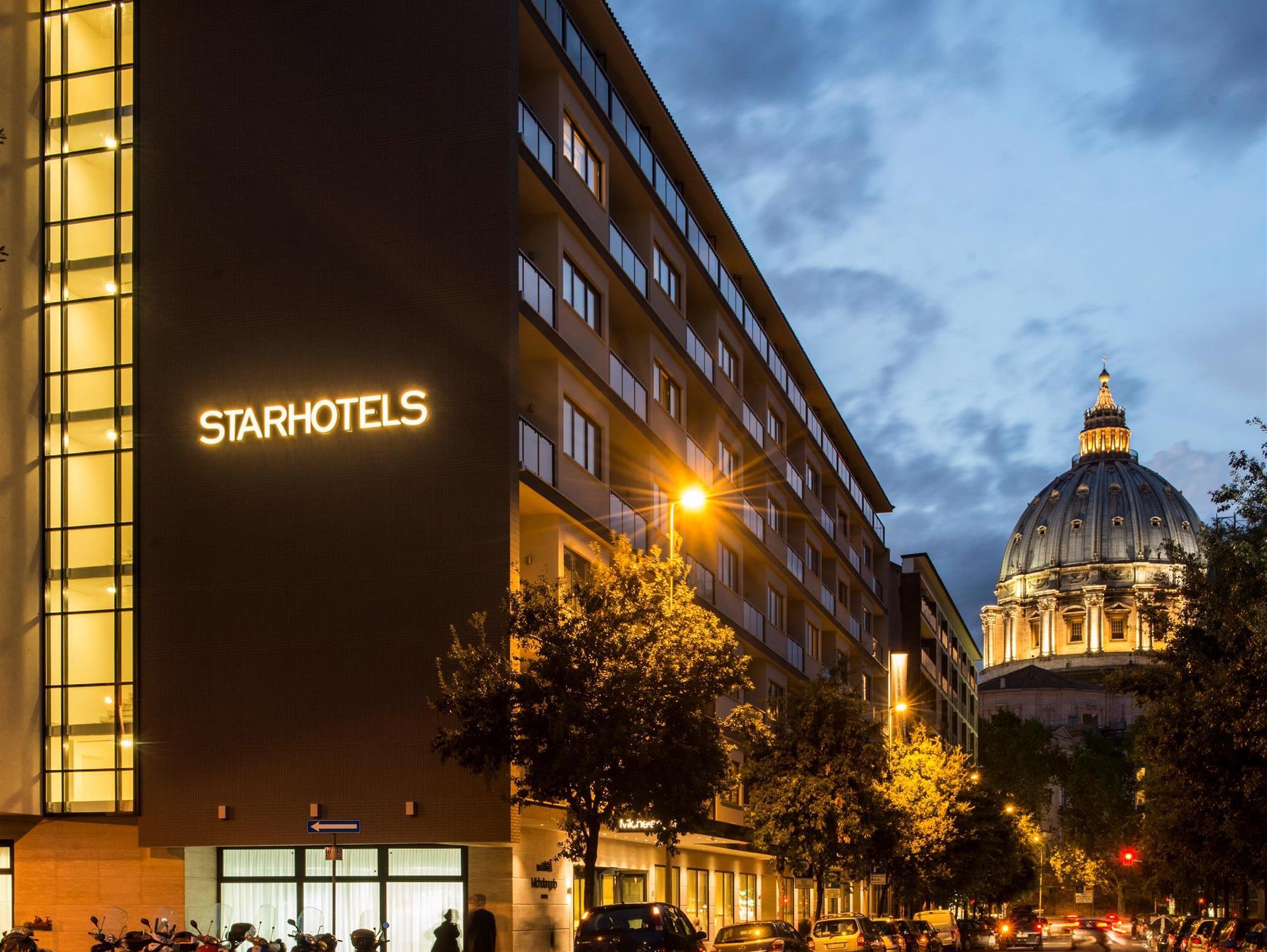 Starhotels Michelangelo Рим Екстер'єр фото